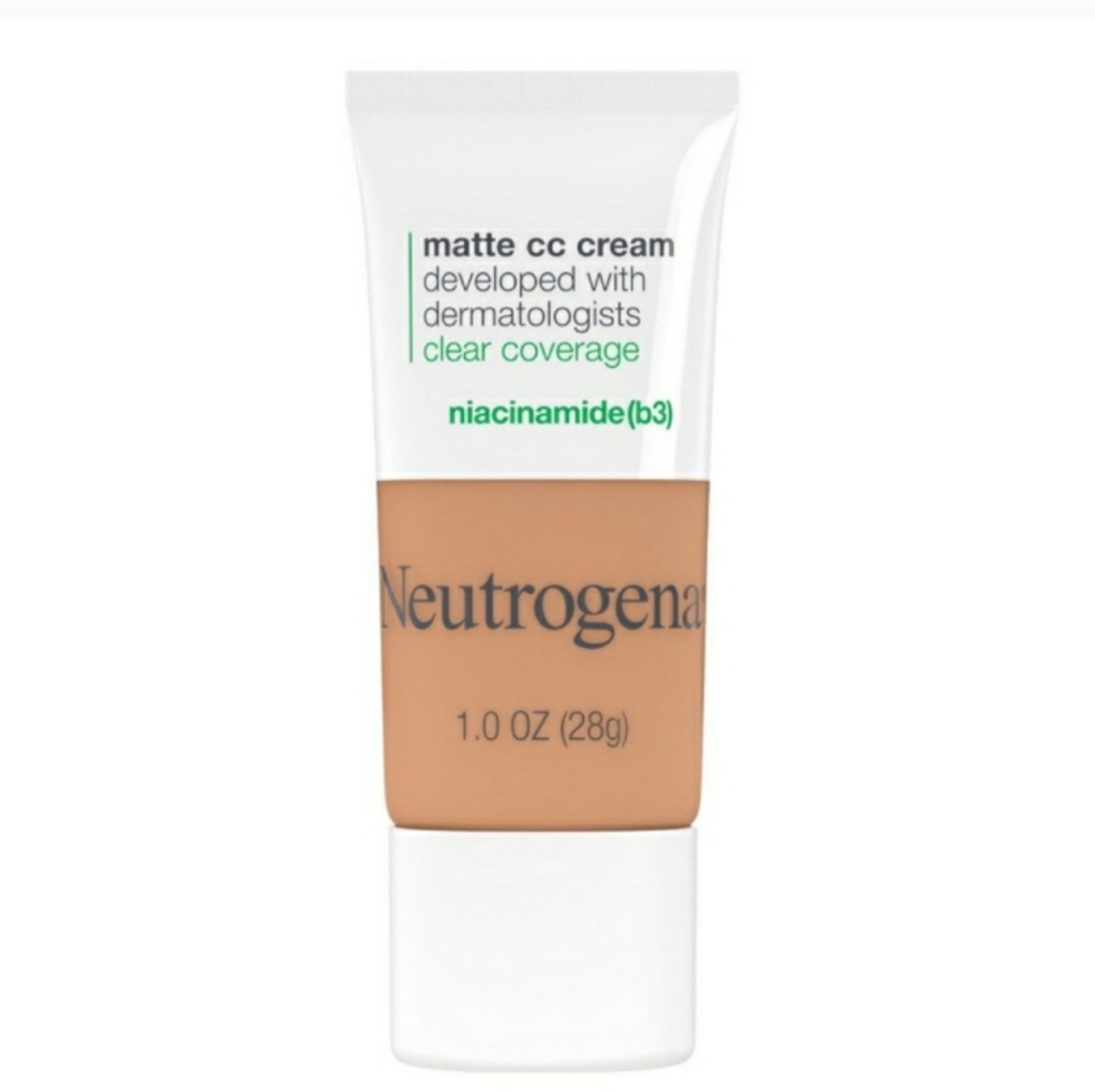 Neutrogena Clear Coverage Flawless Matte CC Cream - maple 7.0